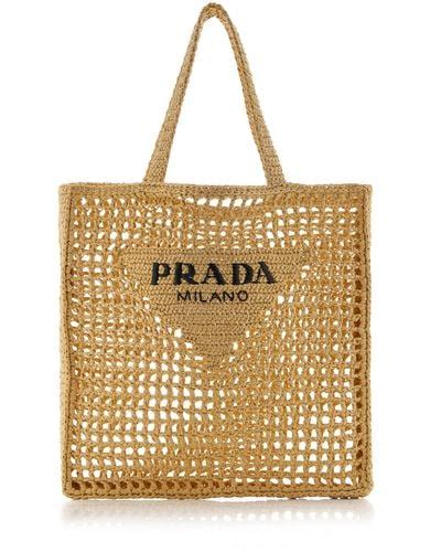 prada summer straw bag|prada beach bag price list.